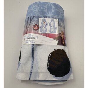 Disney Frozen II Learn-To-Sew Olaf Cotton Fabric Panel Pillow Cover 36 x 43"